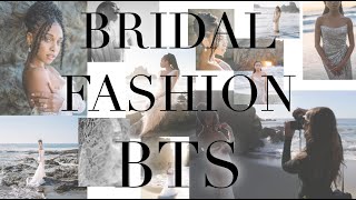 BTS | Bridal Fashion Editorial At Pfeiffer Beach, CA | Wedding Photography