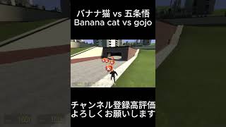 五条悟vsバナナ猫 /Gojo vs Bananacat【Gmod】