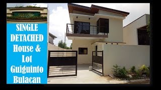 Single Detached House and Lot for Sale at Goldridge Estate Guiguinto Bulacan