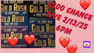 $300 In GOLD RUSH❤️❤️💥LIVE‼️