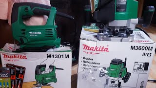 MAKITA ROUTER M3600M + JIGSAW M4301M | UNBOXING @ShopeePhilippines