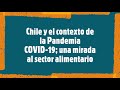 Chile y contexto de la Pandemia Covid-19; una mirada al sector alimentario. subtitulos inglés