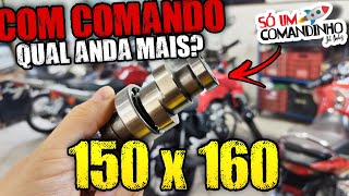 RESOLVI A POLÊMICA? QUAL ANDA MAIS, 150 OU 160?