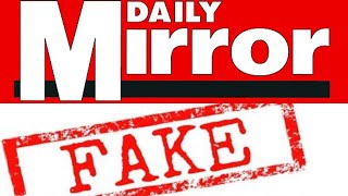 Daily Mirror's FAKE News On Hospital Cases DEBUNKED