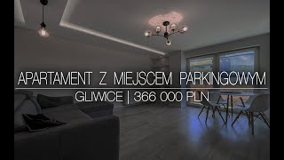 [SPRZEDANE] Na sprzedaż nowoczesny apartament 2 pokoje z miejscem parkingowym | Gliwice Os Parkowe.