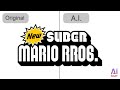 New Super Mario Bros DS Overworld Theme, but it's continued by an AI (Suno AI)