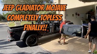 Jeep Gladiator Mojave Completely Topless Finally!