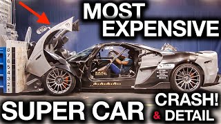 Most Expensive Super Car Detail and Crash Ever!