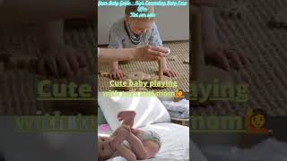 @Live🐿️baby playing/ with toys 🦋baby playing with Mom🦀//cute little baby playing & laughing🐠# shorts