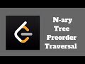 LeetCode Algorithms Easy: N-ary Tree Preorder Traversal