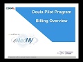 Doula Pilot Program Billing Overview