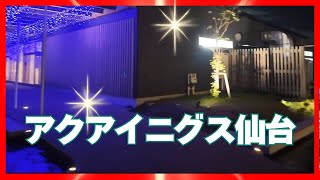 【アクアイグニス仙台①】日帰り入浴施設のウェルカム演出の静寂に癒されたのがこちら