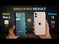 iQOO Neo 6 vs iPhone 12 Speed Test Comparison - I Didn't Expect this RESULTS😱