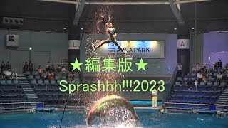 ★編集版★　Sprashhh（スプラッシュ）!!!　　2023　イルカショー　Maxellアクアパーク品川　品川水族館　dolphin performance ドルフィンパフォーマンス