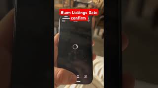 Blum Listings confirm 🔥🔥 #blum #shorts #airdrop #youtubeshorts