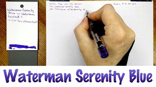 Waterman Serenity Blue