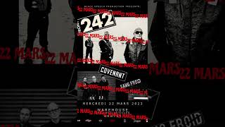 FRONT 242 - 22 MARS 2023 - WAREHOUSE NANTES