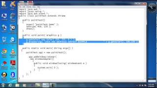 Graphics In Java|Java Video Tutorials|Implementation Of Graphics|beginner java tutorial