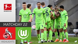 1. FC Köln - VfL Wolfsburg 0-2 | Highlights | Matchday 22 – Bundesliga 2022/23