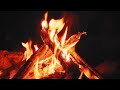 inferno serenity 4k asmr bonfire crackling for intense camping vibes