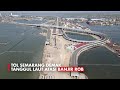 MEGAHNYA TOL SEMARANG DEMAK 2023 TANGGUL LAUT TOL MATRAS BAMBU VIDEO DRONE