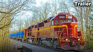 Laying Welded Rail | Trains Across America (Trailer)