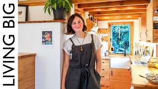 Young Woodworker Crafts Stunning Off-Grid Tiny House