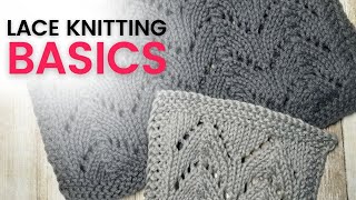 Lace Knitting for Beginners: Easy Lace Dishtowel [FREE PATTERN]