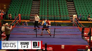 CHRISTOPER THOMAS VS ELLIOT JUN YI DU - SENIOR 71KG - WELSH NOVICE CHAMPIONSHIP PRELIMINARIES