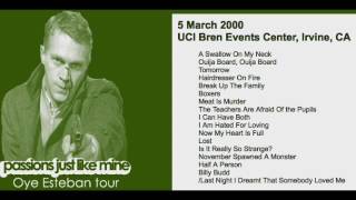 Morrissey - March 5, 2000 - Irvine, CA, USA (Full Concert) LIVE