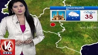 Weather Report || Temperature Levels In Telangana State || V6 News