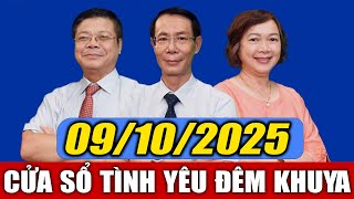 Nghe Cửa Sổ Tình Yêu VOV Đêm Khuya Ngày 08/10/2025 | Đinh Đoàn Tư Vấn Tình Yêu Tuổi Trẻ