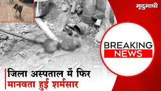 Ashoknagar जिला अस्पताल में फिर मानवता हुई शर्मसार | Breaking news | Mradubhashi