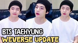 BTS Taehyung Message To ARMYs V Answering Questions On Weverse BTS Military Service 2024