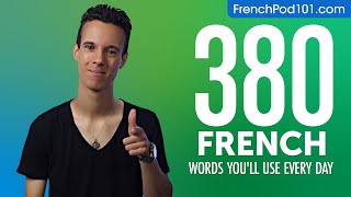 380 French Words You'll Use Every Day - Basic Vocabulary #78