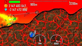 hill climb racing - chopper on volcano 🌋 | android iOS gameplay #650 Mrmai Gaming