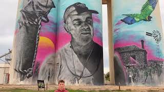 Cowell Silo Art