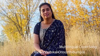 Vanna Vazhikal Onnorthidumpol # Riya aju#multilingual Song/