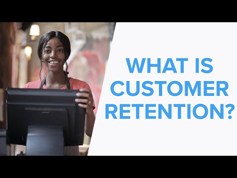 What is an example of customer retention?