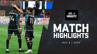 HIGHLIGHTS: Atlanta United vs. MNUFC | May 4, 2024