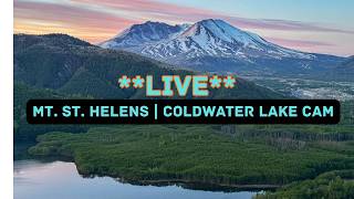 **LIVE** Mount St. Helens | Coldwater Lake Weather Cam