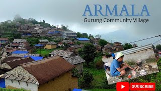 Hike to explore !! Hike with JUM GURU........ Armalakot the Gurung community village.(Pokhara)