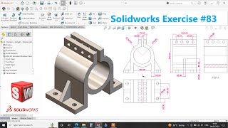 ✅Solidworks Tutorial for beginners Exercise #83