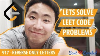 Lets Solve Leetcode Problems - 917 Reverse String Only