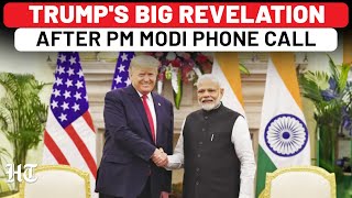 Trump's Big Revelation After First Phone Call With PM Modi After Taking Over As US President | India