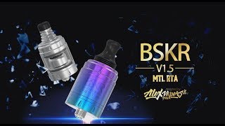 Vandy Vape Berserker V1.5 MTL RTA | 5 different diameters airflow slots | BestVapeGears