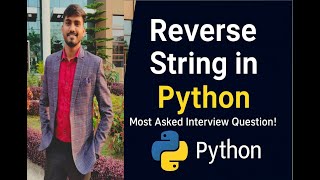 Reverse a String in Python | Python Tutorial for Beginners | Learn Python in Hindi | #python