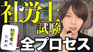 社労士試験合格までの全プロセスを解説!!初学者さんは絶対見て！