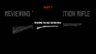 Reviewing The Bolt-Action Rifle Pt1 #rdr2 #reddeadredemption #rdr #rdr2 #boltactionrifle #review