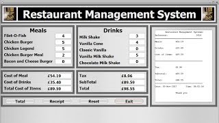 Java NetBeans Object Oriented Project of Restaurant Management System - Full Tutorial